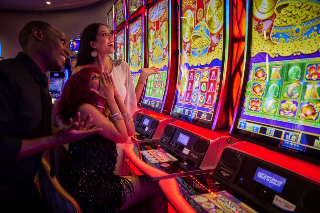 Casino gaming floor at Metcourt Umfolozi